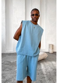 Resim Bebe Mavisi Cozy Premium Basic Atlet Bebe Mavisi 