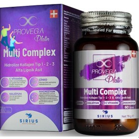 Resim Provega Platin Multi Complex Hidrolize Kolajen 60 Tablet 
