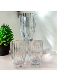 Resim Paşabahçe 520185 Bouquet Bardak 300cc 3 Lü Çok Renkli 