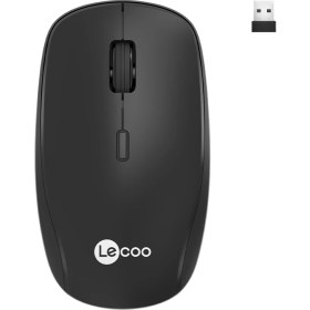 Resim Lecoo WS203 Kablosuz 2400DPI 4 Tuşlu Optik Mouse Siyah 