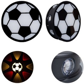Resim Powermaster Pm-24456 Gün Işığı - Kırmızı Futbol Topu Dekoratif Led Duvar Aplik Diğer 