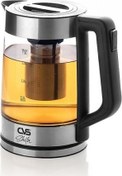 Resim CVS DN 2341 Shifa Bitki Çayı Elektrikli Cam Kettle CVS DN 2341 Shifa Bitki Çayı Elektrikli Cam Kettle