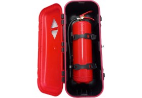 Resim Çizgi Yangın Söndürme Yangın Tüpü Dolabı 6 kg 