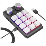 Resim Carrier "12 Tuşlu Kablosuz Oyun Ve Tasarım Klavyesi - Kırmızı 