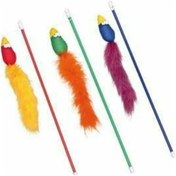 Resim Trixie 45289 50 CM Peluş Kedi Oltası Çok Renkli 