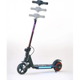 Resim SIMATE YENİ | Elektrikli Çocuk Scooter 130W | 3 Kademe Hız | Ayarlanabilir Gidon | Uzun Menzil | Koruma Seti Hediye | 2026 