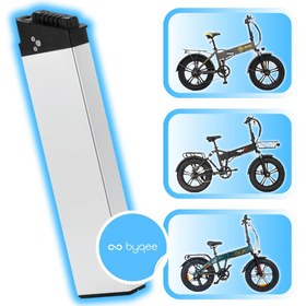 Resim Byqee | DCH-006 Kasa Elektrikli Bisiklet Batarya (Orjinal Yenilenmiş Kasa) 