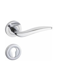 Resim Kapı Kolu Zk26 Deniz Krom Yuv. Rozetli Oda 