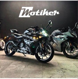 Resim Cfmoto 250sr Hp4 Model Parcalı Motosıklet Kaplama Mavi Gri Siyah Stıcker Etıket Modelı Renk 1 