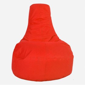 Resim Bauhaus Polyester Yetişkin Armut Koltuk Kırmızı 