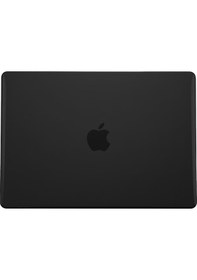 Resim Apple Uyumlu MacBook Pro 14inç M3/m4/max A3112 A3185 A3401 A2918 A1992 Kılıf Kristal Ön Arka Şeffaf Kapak Siyah 