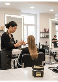 Resim Exellent Professıonal Gold Pearl Hair Protein 