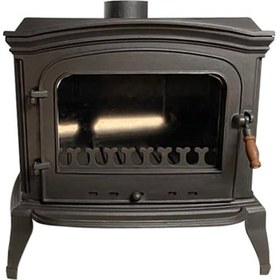 Resim Flamestove Altara Lüx Döküm Şömine 