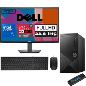 Resim Dell Vostro 3030 mt Intel Core I7 12700 16GB Ddr5 2tb SSD 23.8" Fhd Windows 11 Pro Amd RX550-4GB Masaüstü Bilgisayar 23N3030I7RX550P09 + Zetta USB Bellek 