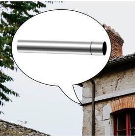 Resim Trendooze 6cm'lik Kış Isıtıcı Brülör Soba Borusu Baca 40cm Farklı Model 