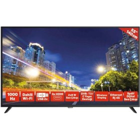 Resim Hi-Level Hi Level 55'' Ultra Hd Android Smart Led Tv 