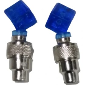 Resim Knt Hareket Sensörlü Bisiklet Işıklı Sibop Kapağı Zar Model Piller Dahil 1 Çift Mavi 