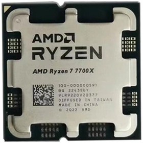 Resim Amd Ryzen 7 7700x 40mb 8çekirdekli O/b Uhd Am5 105w Kutusuz Fansız 