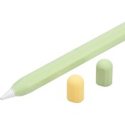 Resim Kyver Apple Pencil 2. Nesil Uyumlu Silikon Koruma Kılıfı Mint Yeşili 