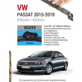 Resim Sentinel Volkswagen Passat B8 2015-2019 Silecek Takımı + Cam Sabunu 