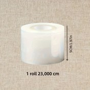 Resim 1 Rulo 230,0 Metre Şişe ve Kavanozlar için Kolay Kullanımlı Paketleme Malzemeleri - Şişe Mühürleme Makinesi İçin Esnek Büzgücü Film 