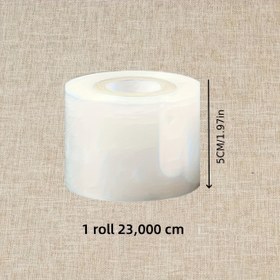 Resim 1 Rulo 230,0 Metre Şişe ve Kavanozlar için Kolay Kullanımlı Paketleme Malzemeleri - Şişe Mühürleme Makinesi İçin Esnek Büzgücü Film 