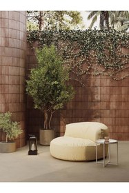 Resim PATARA HOME Mila Modell Gri Puff & Armut Koltuk 