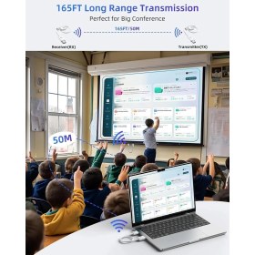 Resim Rose 50METRE HDMI Wireless Transmitter Kablosuz HDMI Görüntü ve Ses Aktarıcı 