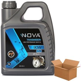 Resim Nova 90 Numara Apı GL-4 Asansör ve Şanzıman Dişli Yağı 6 x 3 L 