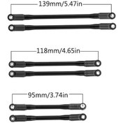 Resim Didadodo 10 Adet Metal Bağlantı Çubuğu Seti - Scx10 Iı 90046/90047 İçin, Performansı Sıfırlayın 