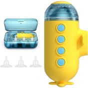 Resim Ruicoo Bebekler İçin Şirin Denizaltı Şekilli Elektrikli Burun Aspiratörü - 3 Seviye Emiş, Led Işık Ve Müzik 