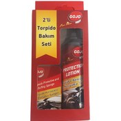 Resim Gojo İkili Set torpido Yenileme ve Koruma Sütü - Parlatma Sünger 