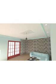 Resim Motifpiyer Lamba Tavan Göbeği-55-Dikdörtgen-DK-O-56 x 96 cm-2 Adet 