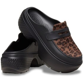 Resim Crocs Stomp Leopard Loafer Kadın Terlik 210366 210366 0zr 
