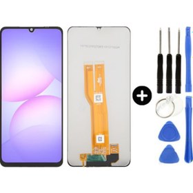 Resim Samsung A07 Sm-a075f Uyumlu Çıtalı A Kalite Lcd Ekran Dokunmatik + Tamir Seti 