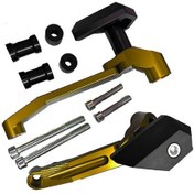 Resim Kawasaki Z900 Ultra Kaliteli Koruma Takozu Gold Siyah 