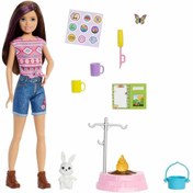Resim Barbie'nin Kız Kardeşleri Kampa Gidiyor Oyun Seti HDF69-HDF71 