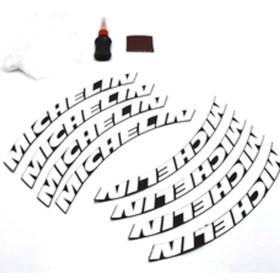 Resim Michelin Lastik Yazısı 8 Adet 1.sınıf Kalite 