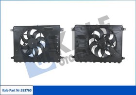 Resim Ford Mondeo 2007-2014 2.0 Tdcı Manuel Fan Motoru Modülsüz Kale 353760 