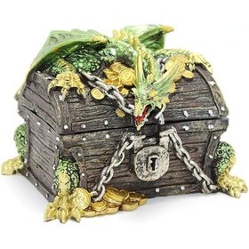 Resim Dragon Tasarımlı Polyester Kutu - 9061264528892do 