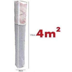 Resim Pencereli Halı Hurcu Toz Geçirmez Sağlam Dayanıklı Hurç Organizer 6m² A Stili 