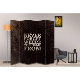 Resim Motivasyon Temalı Özel Tasarım Paravan Room Divider 180 x 200 cm 