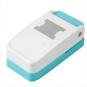 Resim Echo Chicly Taba Punch Handheld Klasör Punch Gevşek Yaprak Ayırıcı Etiket Zanaat Kağıt Punch Cutter Puncher Düz (Yurt Dışından) 