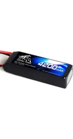 Resim Leopard Power 5200 Mah 11. 1V 3s 40C Lityum Polimer Lipo Batarya Pil T Plug 