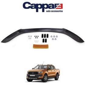 Resim Cappafe Ford Ranger Ön Kaput Koruyucu Rüzgarlık 4Mm Abs 2016-2 