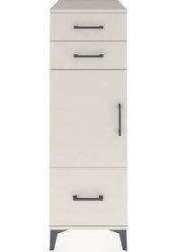 Resim Kronos Dolap 2 Raflı 3 Çekmeceli Tek Kapaklı 44x59x134 Aytaşı-aytaşı Aytası 