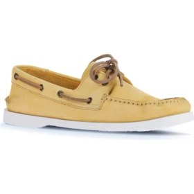 Resim Bueno Shoes Sarı Nubuk Deri Erkek Loafer 11M23299 