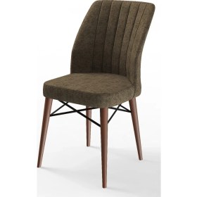 Resim Canisa Concept Flex Serisi Gürgen Ayaklı 1.sınıf 4 Adet Sandalye Kahverengi Gürgen Ayaklı 