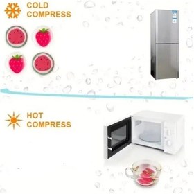 Resim Fontenay Göz Maskesi Sıcak Ve Soğuk Kullanım Jel Maske Karpuz 2'li 