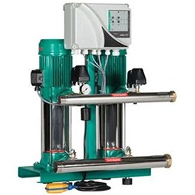 Resim Wilo Initial COE2-MSV 410 T Dikey Tip iki Pompalı Paket Hidrofor (14 Kat-29 Daire) 